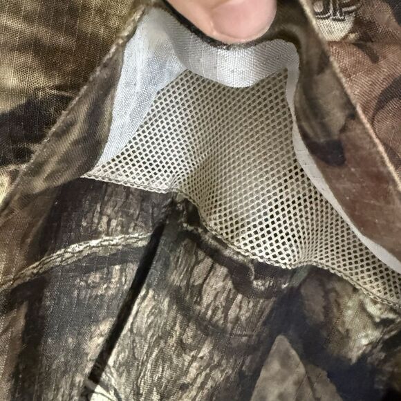 Mossy Oak Camo Shirt Men's L Break Up Infinity Button Up Long Sleeve Hunting - Picture 10 of 11
